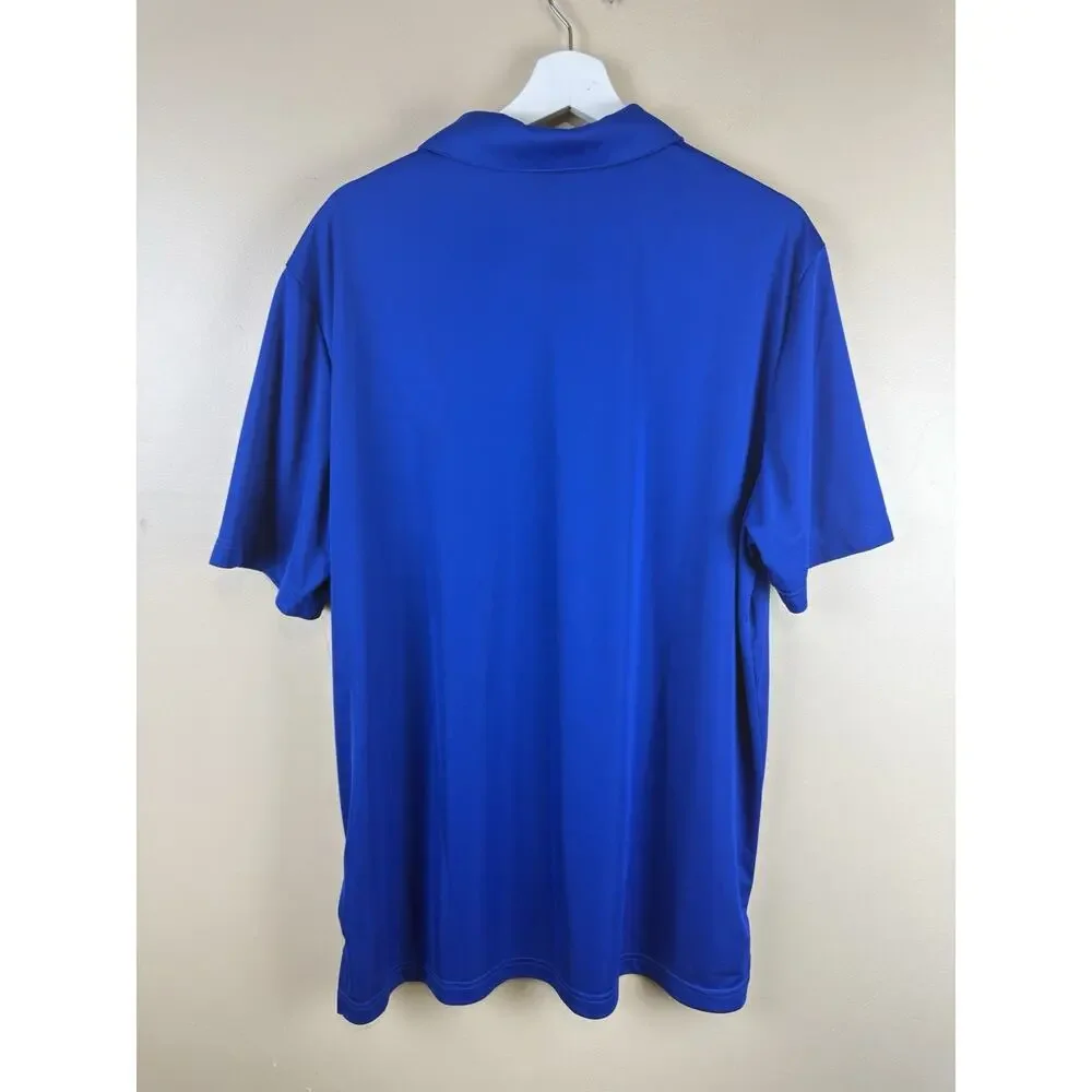 ADIDAS Men’s 3 Stripe Chest DRI-FIT Golf Polo Sport Athletic Shirts XL A324 NWT